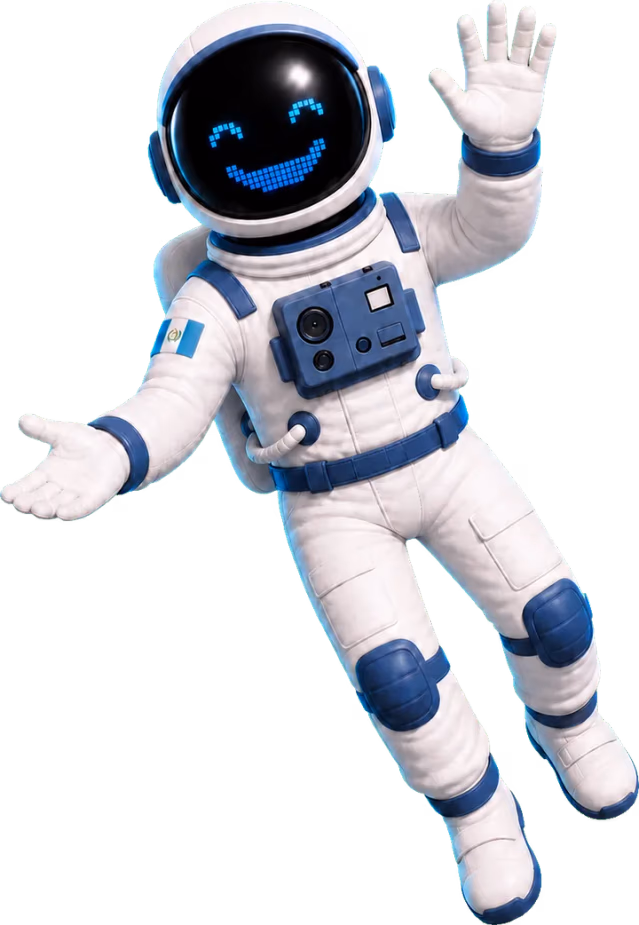 Orbit, personaje espacial de Campuslands Guatemala, presenta la formación tecnológica